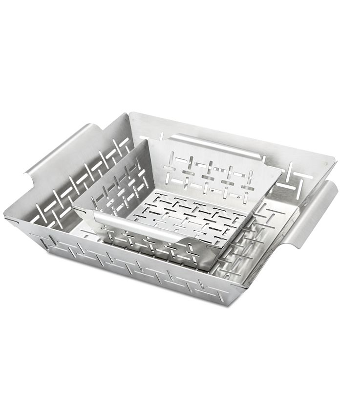 The Cellar BBQ Set of 2 Grill Baskets, Created for Macy's Macy's