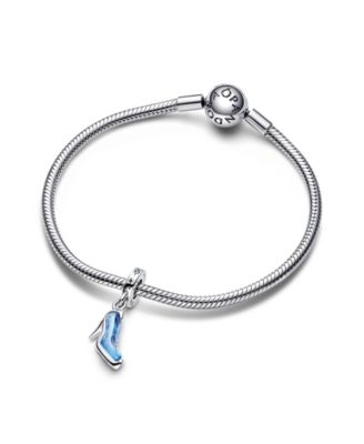 Sterling Silver Disney Cinderella Shoe Dangle Charm