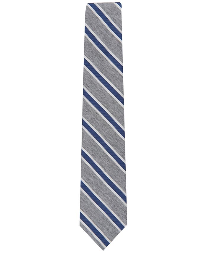 Club Room Men's Mackay Stripe Tie, Created for Macy's - Macy's