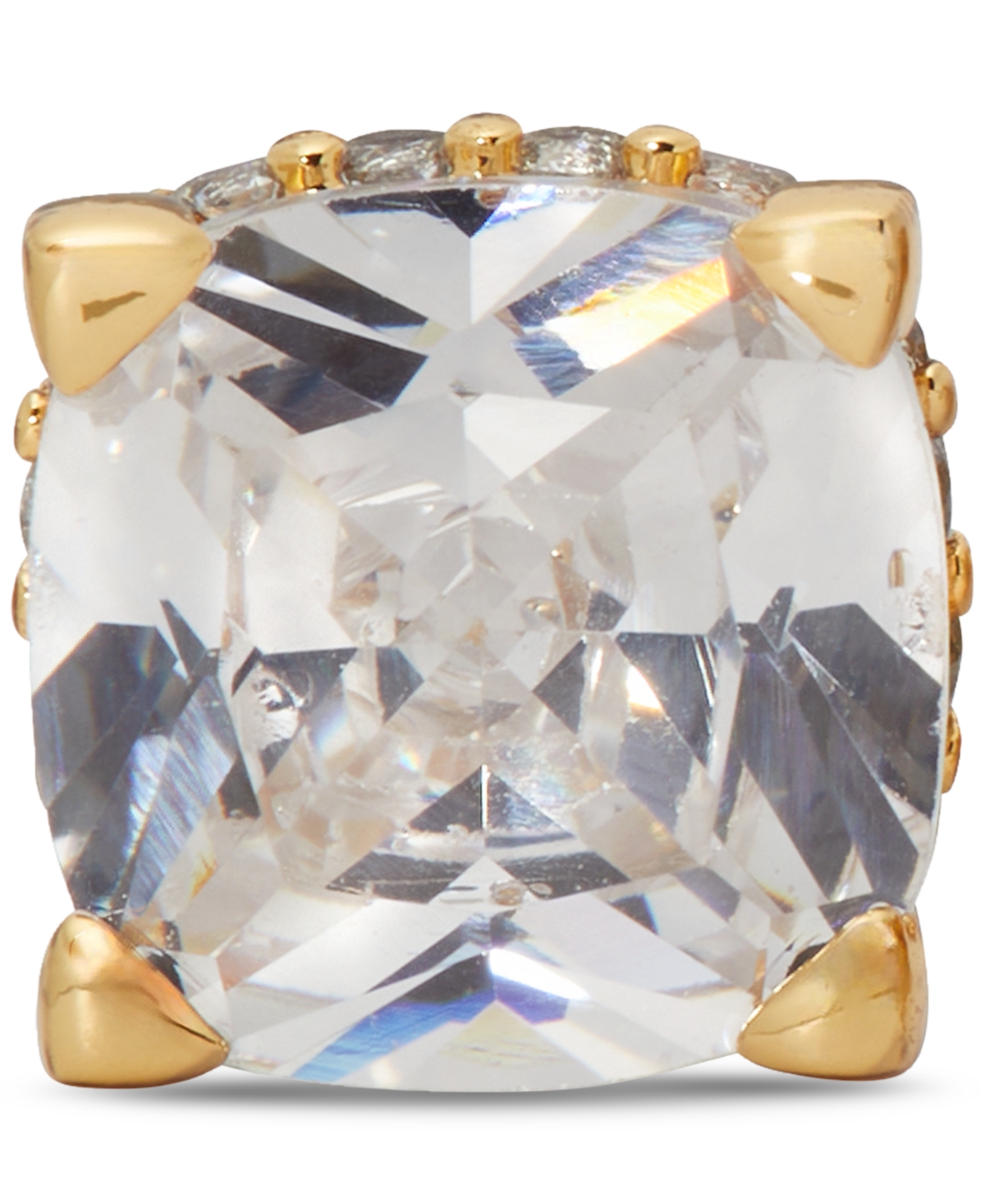 KATE SPADE CUBIC ZIRCONIA SQUARE STUD EARRINGS 