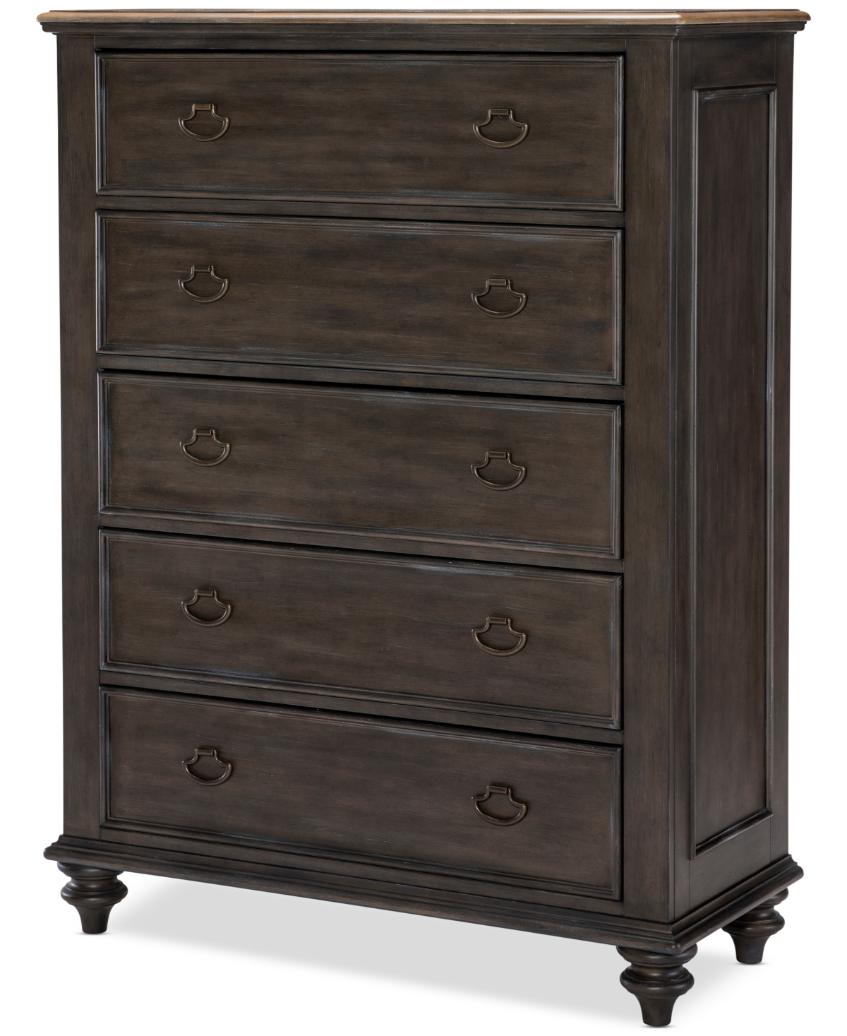 Macy's Mandeville Drawer Chest In Brown