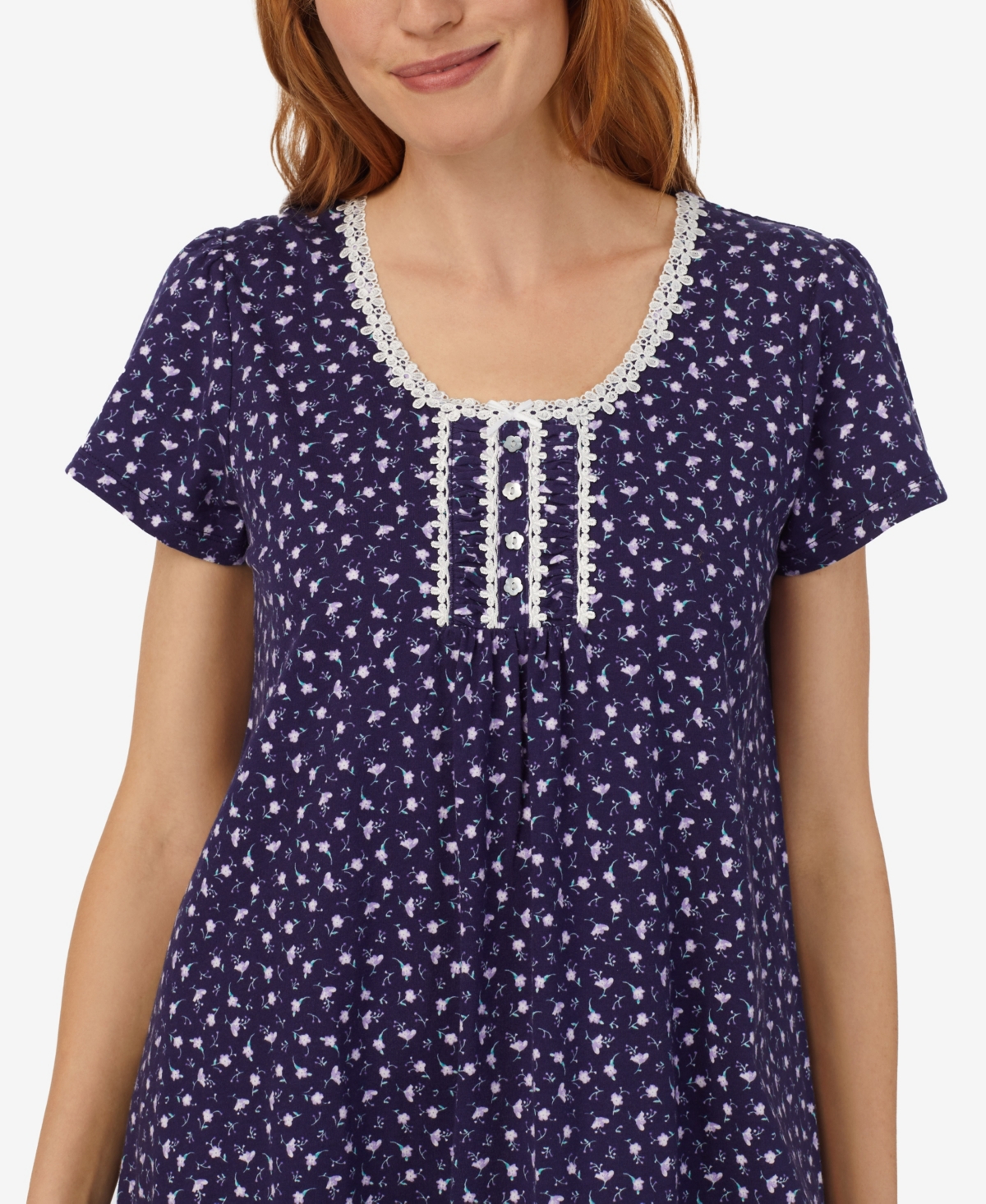 Aria Women's Cap Sleeve Sleepshirt Nightgown