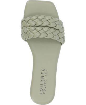 Women's Sawyerr Braided Single Band Flat Sandals