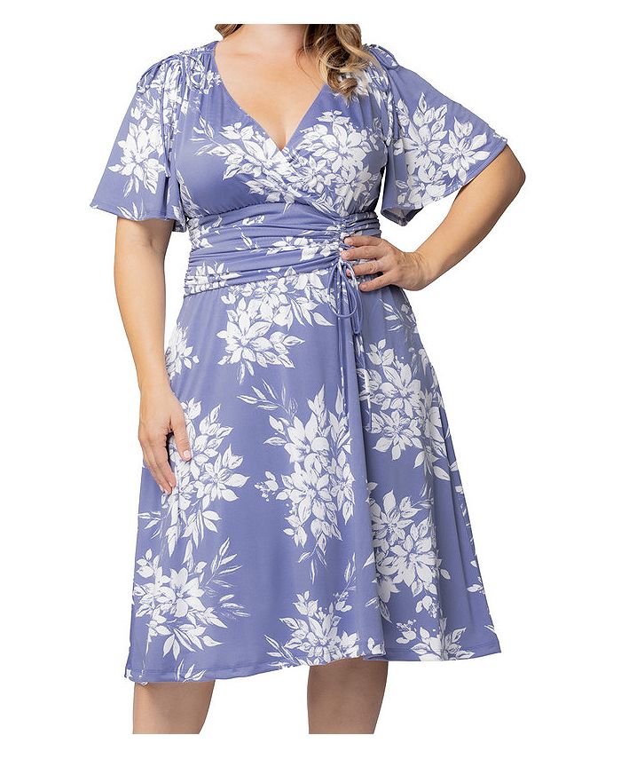Kiyonna Women's Mon Cherie Lace Dress Black Size 2X main image 0