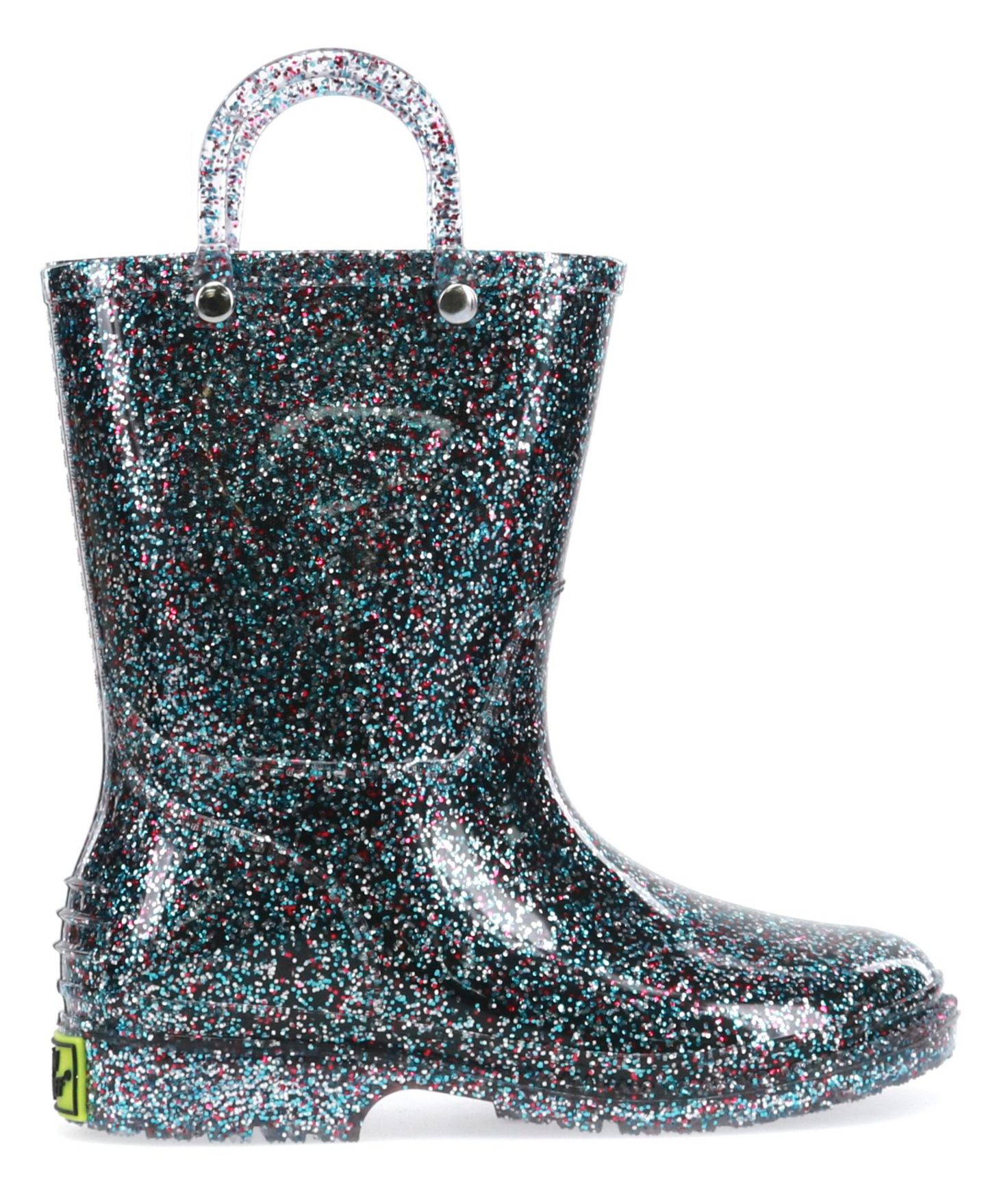 Ботинки Western Chief Glitter Rain Boot для девочек, цвет: Разноцветный — фото 1
