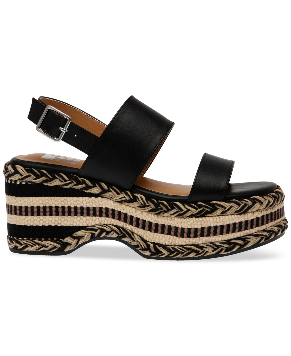 Shop Dv Dolce Vita Women's Surrey Slingback Platform Wedge Sandals In Ivory