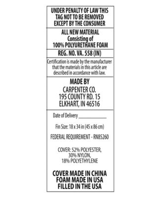 TruCool Serene Foam Traditional Pillow, King