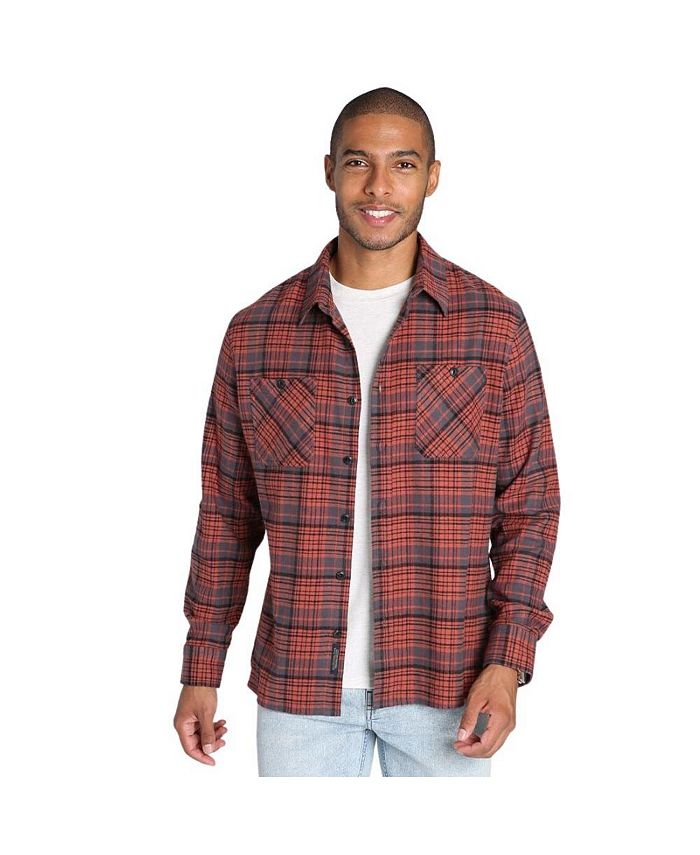 Red Plaid Flannel Shirt – JACHS NY