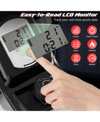 Black Adjustable Oxygen Resistance of Folding Magnetic Rowing