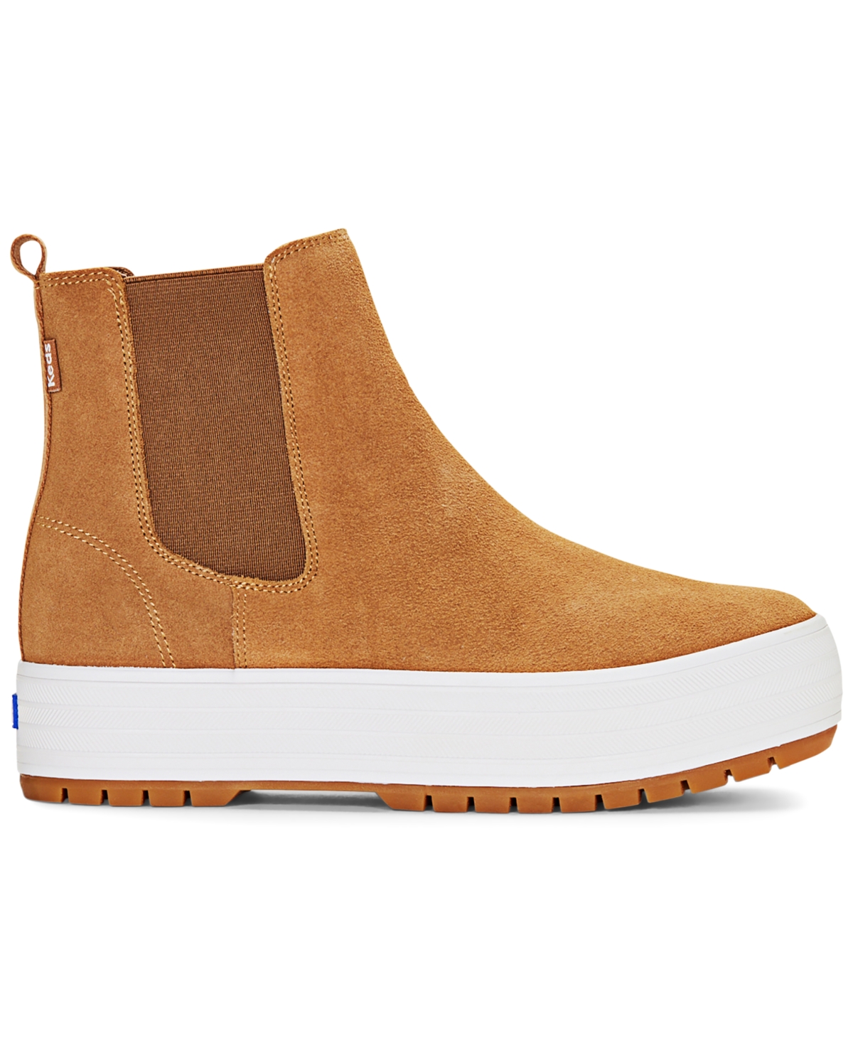 Shop Keds Women's Chelsea Lug Boots From Finish Line In Taupe
