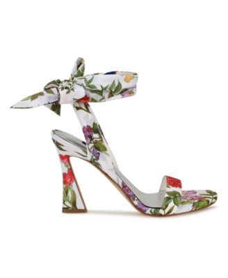 Women's Kelsie Ankle Wrap Sculpted Heel Sandals