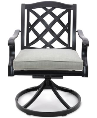 Wythburn Mix and Match Lattice Outdoor Swivel Chair