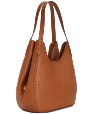 Whip-Stitch Soft 4-Poster Tote, Exclusively at Macy's 