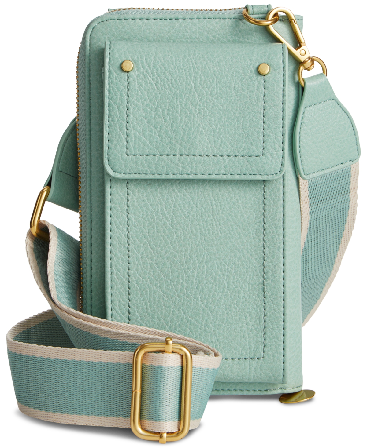 Phone Crossbody Wallet, Created for Macy's - Mint Sage