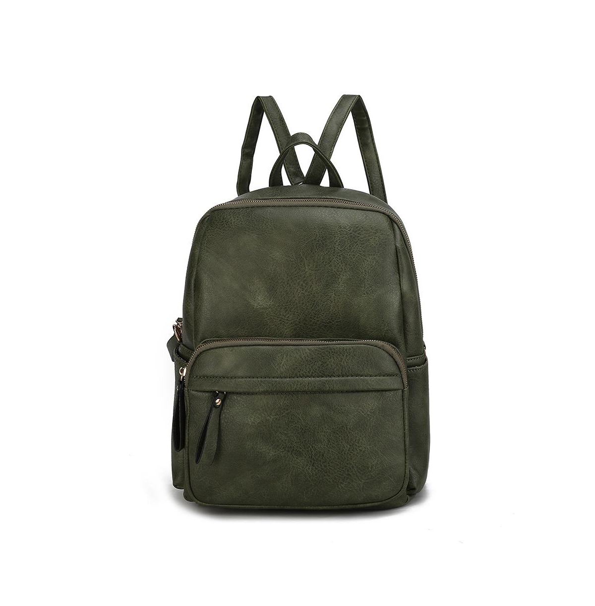 Yolane Backpack Convertible Cross body Bag by Mia k - Burgundy