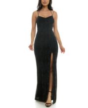 Macys junior dresses black top
