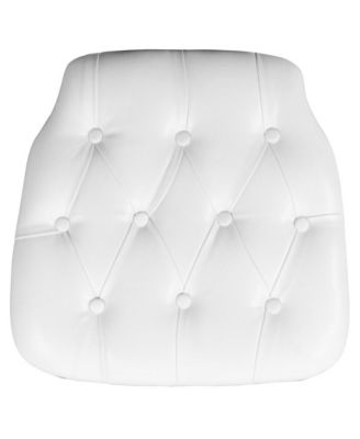 Hard Tufted Vinyl Chiavari Chair Cushion