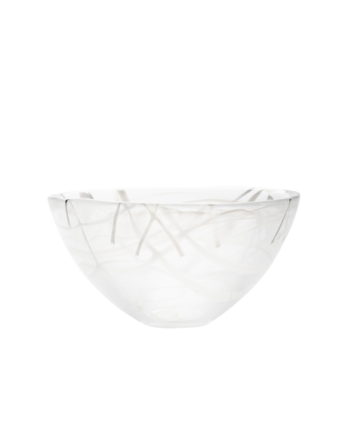 Shop Orrefors Contrast Medium Bowl In White