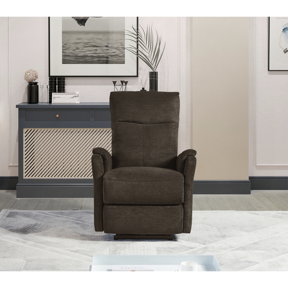 Streamdale Furniture Recliner Chair With Power Function Easy Control Big Stocks