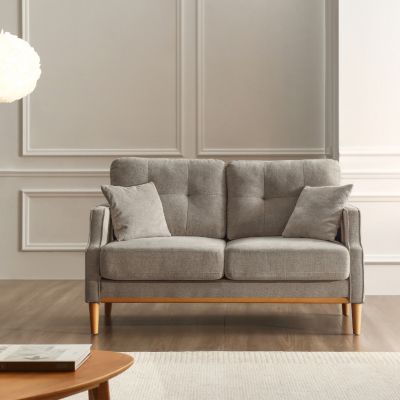 Loveseat Sofa with USB Charge and Waterproof Fabric