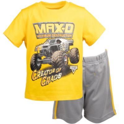 Boys Athletic 2-Piece T-Shirt and Shorts Set