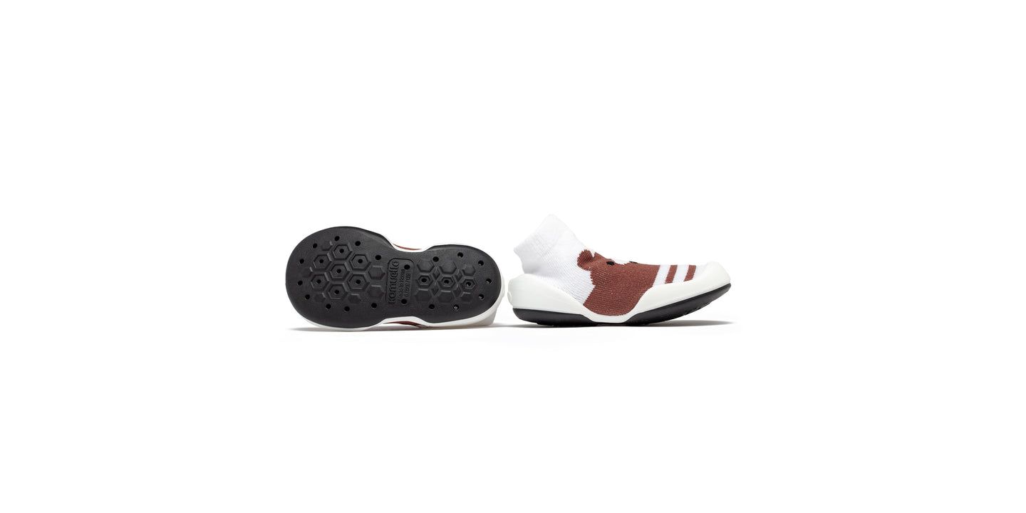 Обувь Komuello Breathable Washable Non-Slip Sock Shoes Big Bear для мальчиков-малышей, цвет: Коричневый — фото 7