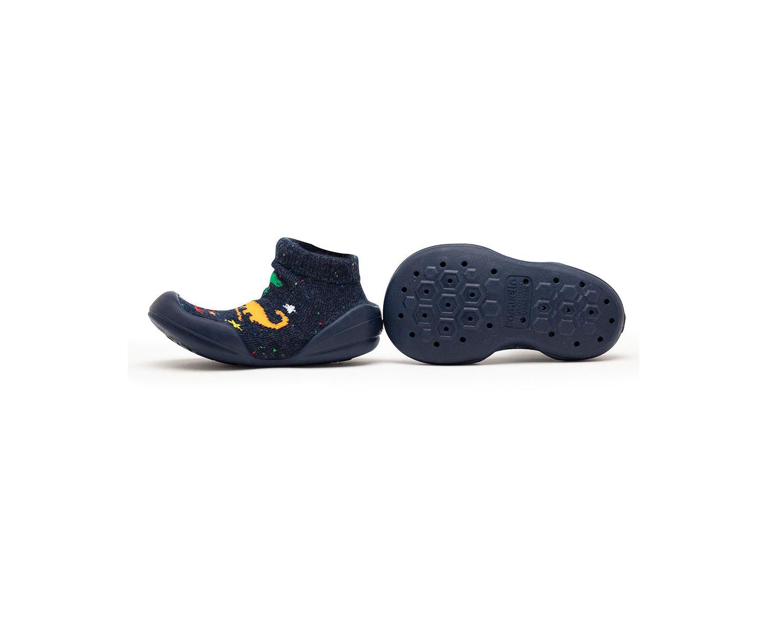 Infant Boys Breathable Washable Non-Slip Sock Shoes Dinos