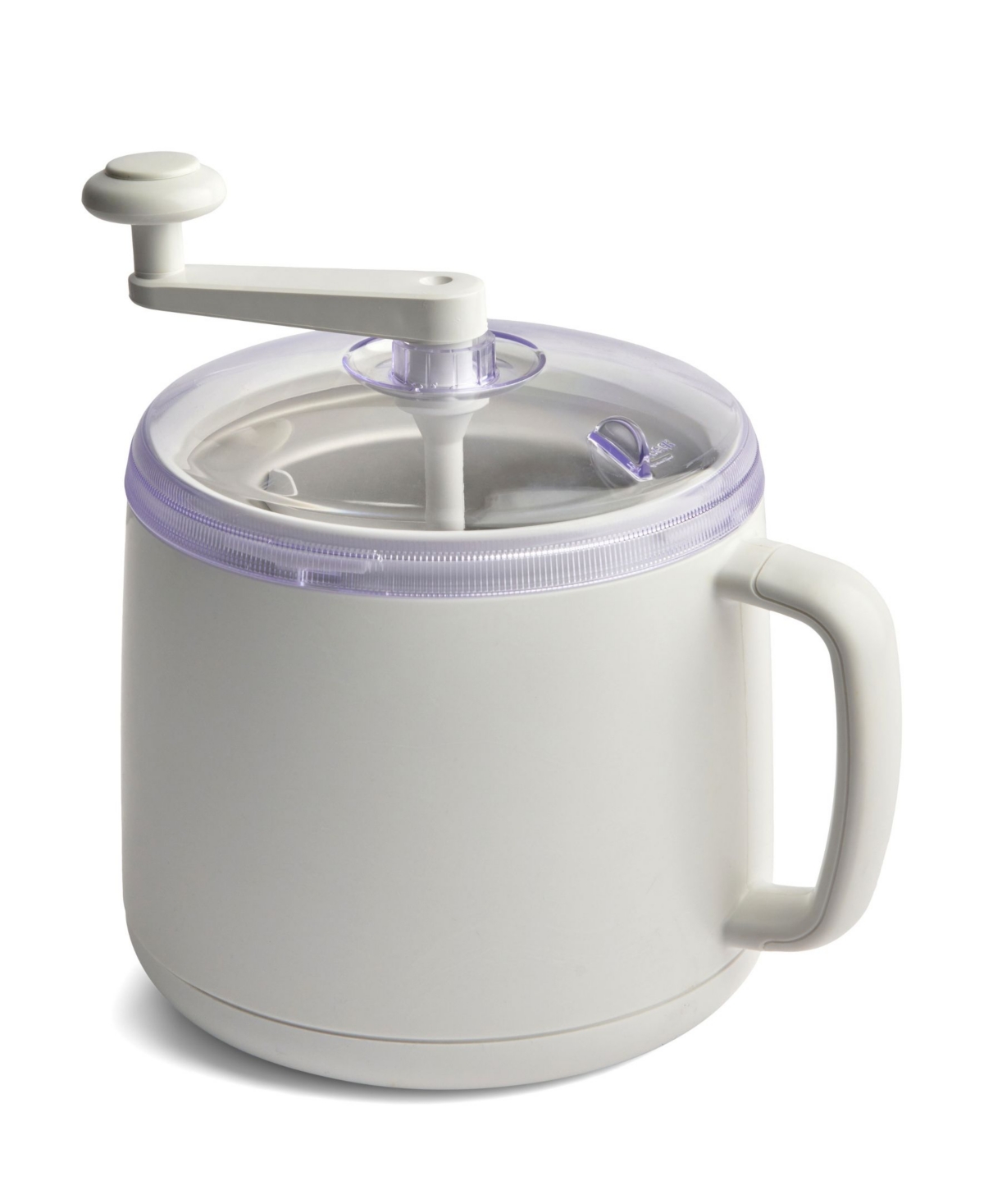 Cuisipro Donvier 1 Quart Ice Cream Maker In White