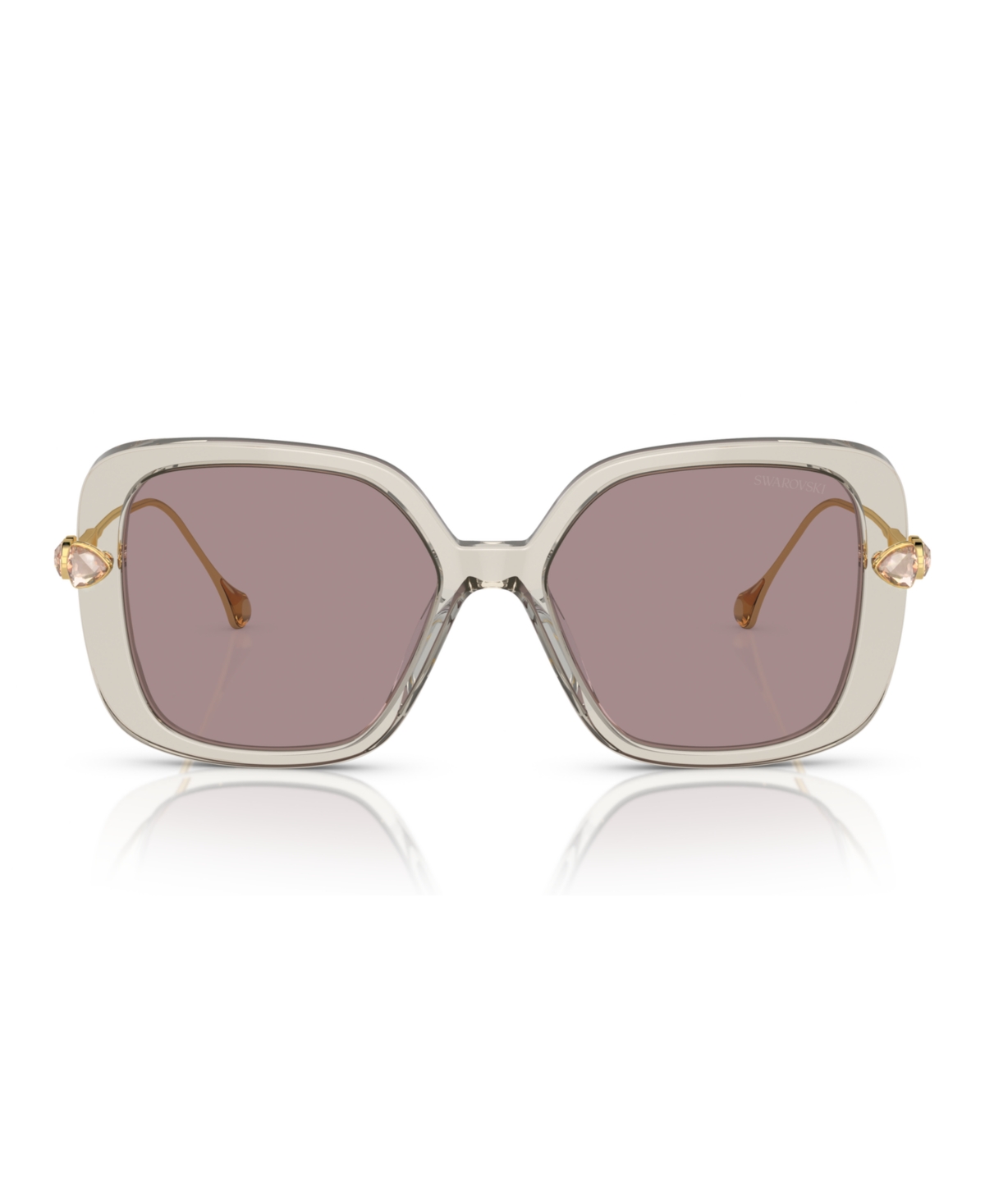 Swarovski Women's Low Bridge Fit Sunglasses Sk6011f