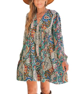 strapless open back dress Retro Off-Shoulder Linen Mini Dress for Women