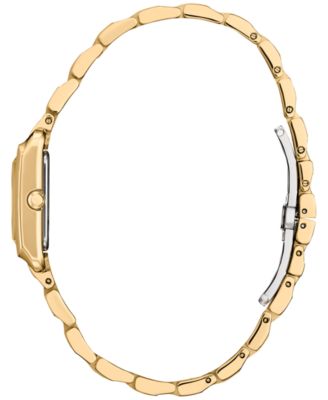 Eco-Drive Women's Bianca Gold-Tone Stainless Steel Bracelet Watch 28mm