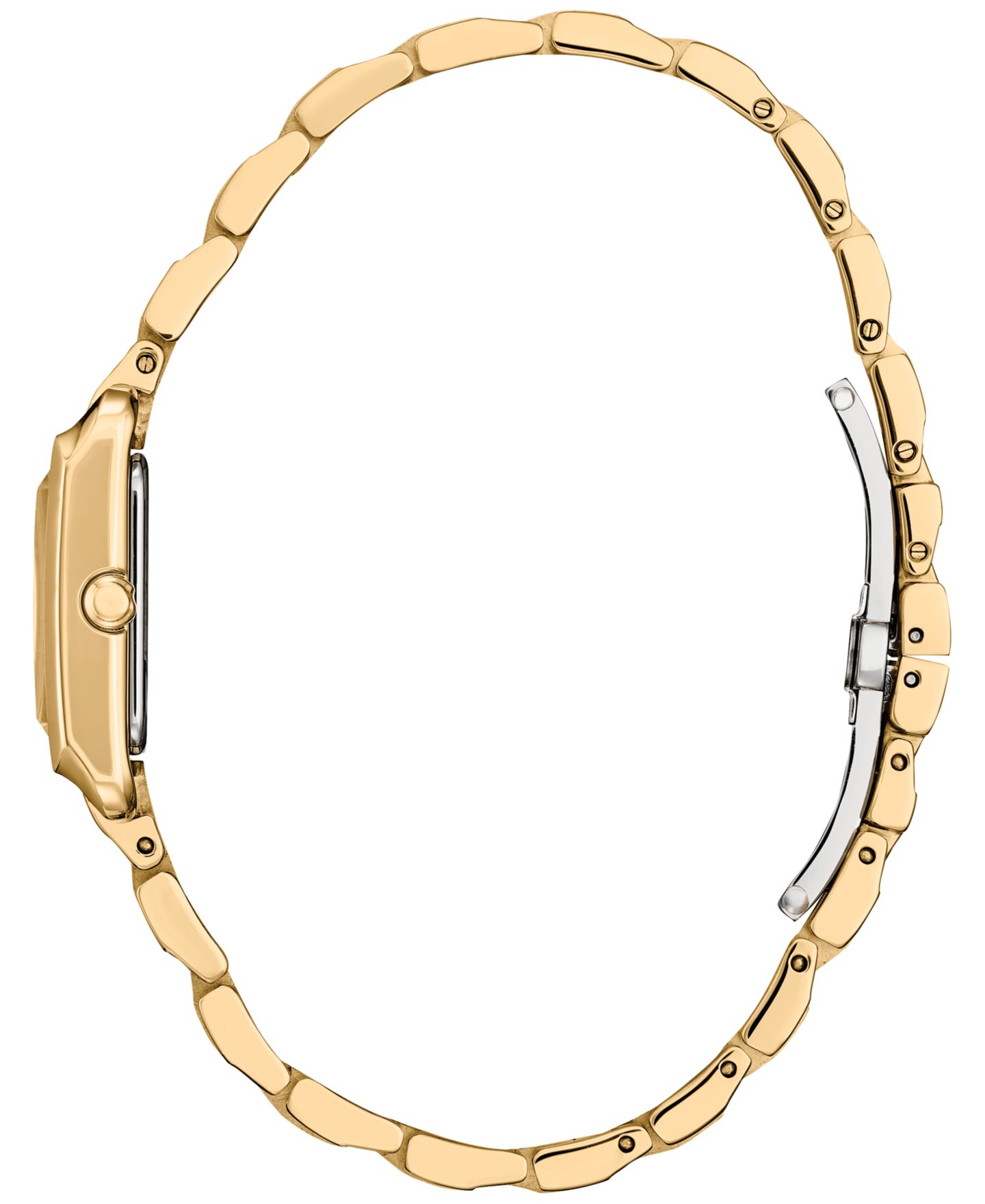 Женские часы Citizen Eco-Drive Bianca Gold-Tone Stainless Steel Bracelet Watch 28mm — фото 9
