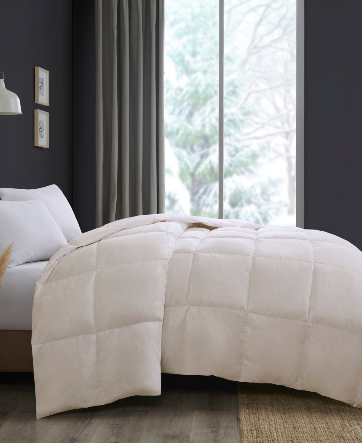 Madison Park Heavy Warmth Goose Feather & Down Filling Comforter, King/California King