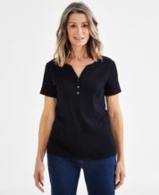 Black Tops for Women Macy s
