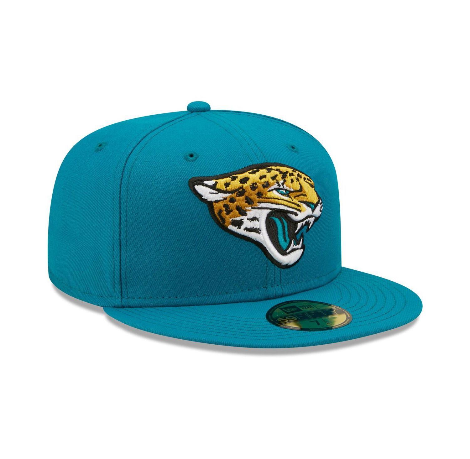 Men's Teal Jacksonville Jaguars Omaha 59FIFTY Fitted Hat