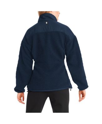 Women's Navy Dallas Cowboys Drew Sherpa Full-Zip Jacket