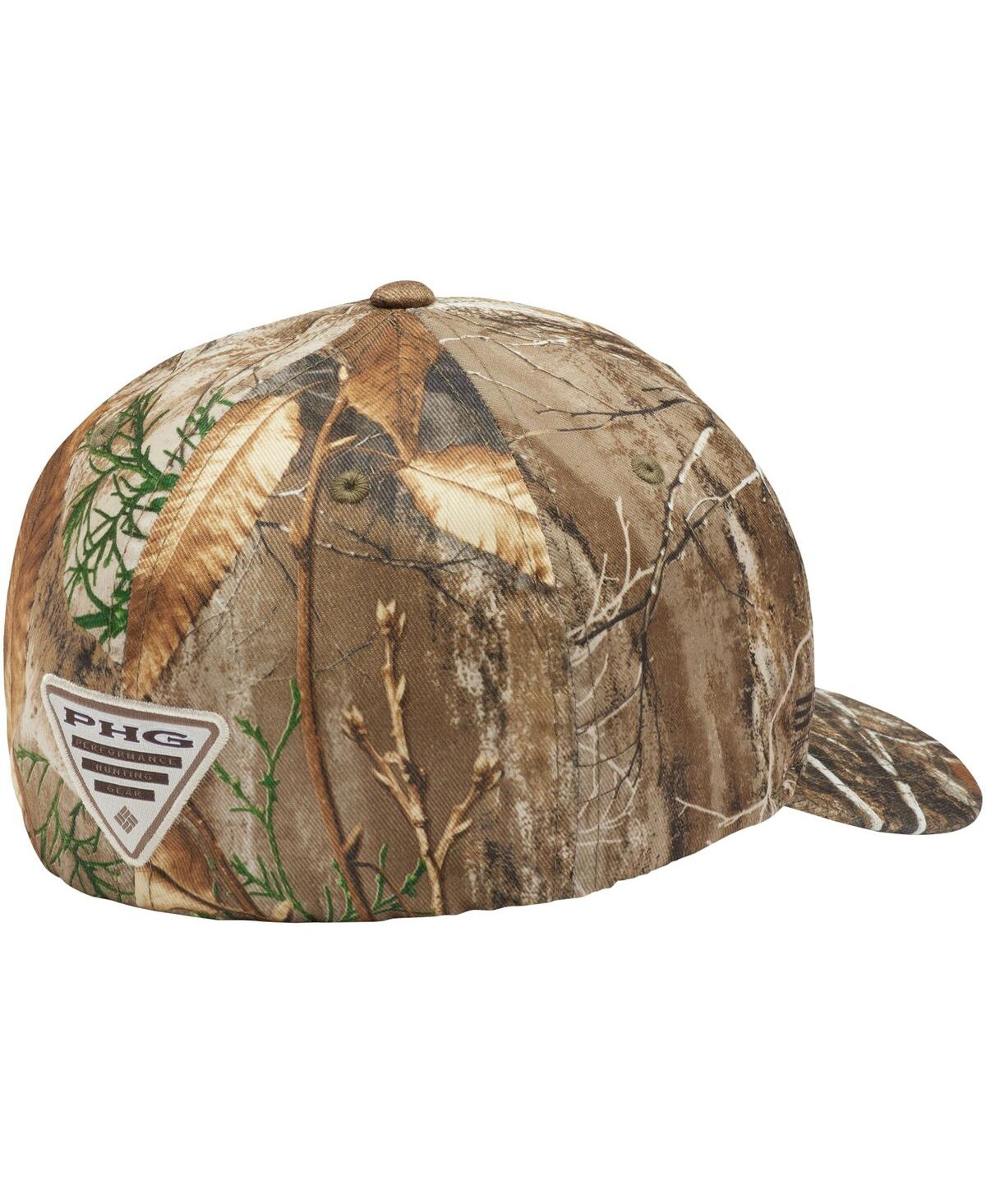 Shop Columbia Men's And Women's  Real Tree Camo Clemson Tigers Mossy Oak Bottomland Flex Hat In Realtree Camo