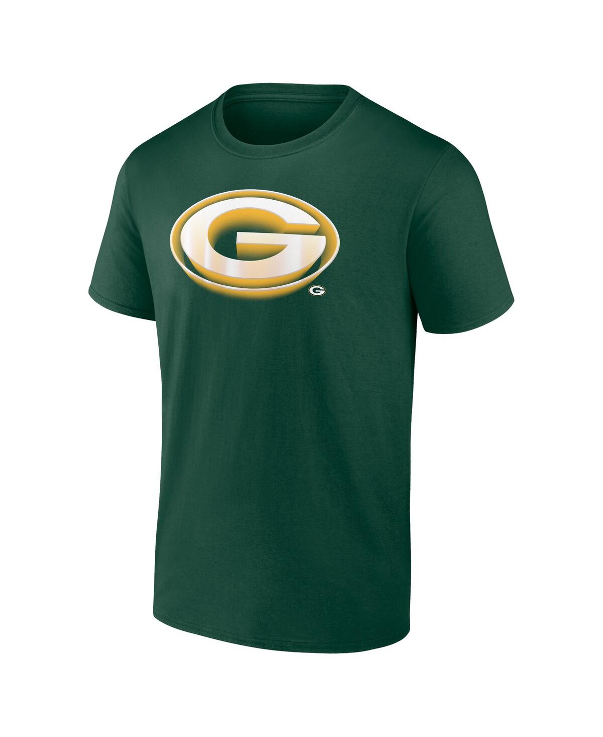 Men's FanaticsGreen Bay Packers Chrome Dimension T-shirt - Green