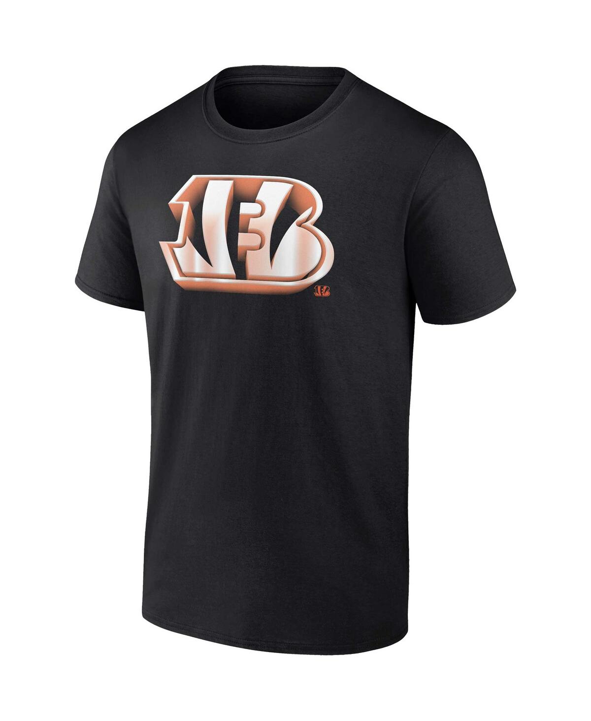 Men's FanaticsCincinnati Bengals Chrome Dimension T-shirt - Black