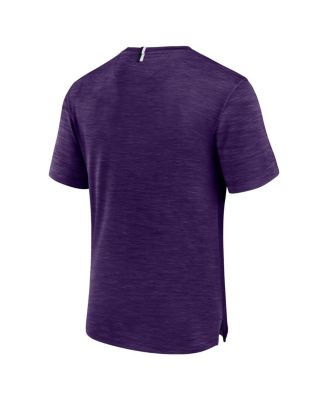 Men's Purple Baltimore Ravens Defender Evo T-shirt