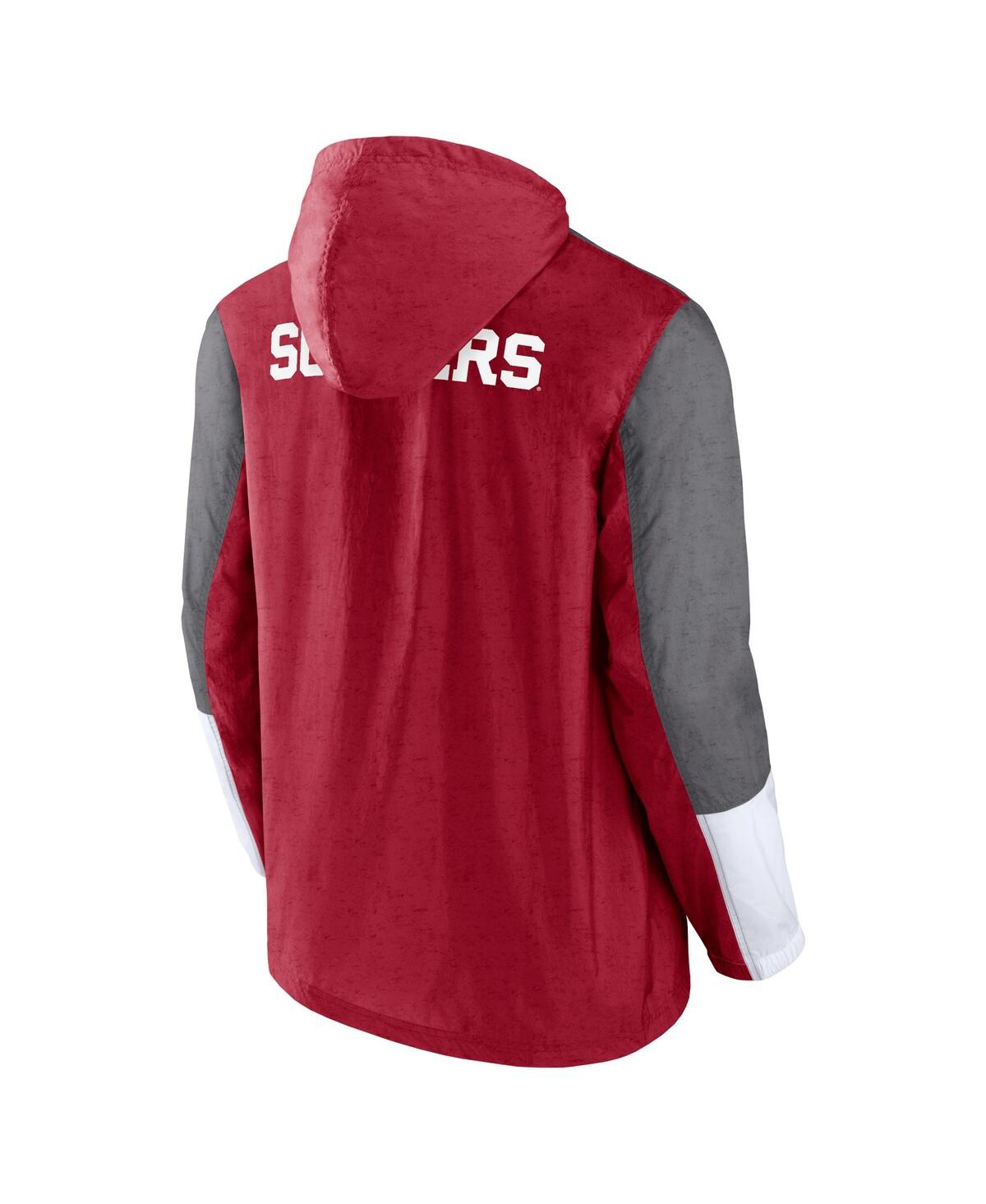 Men's Fanatics Gray Oklahoma Sooners Game Day Ready Full-Zip Jacket - Gray