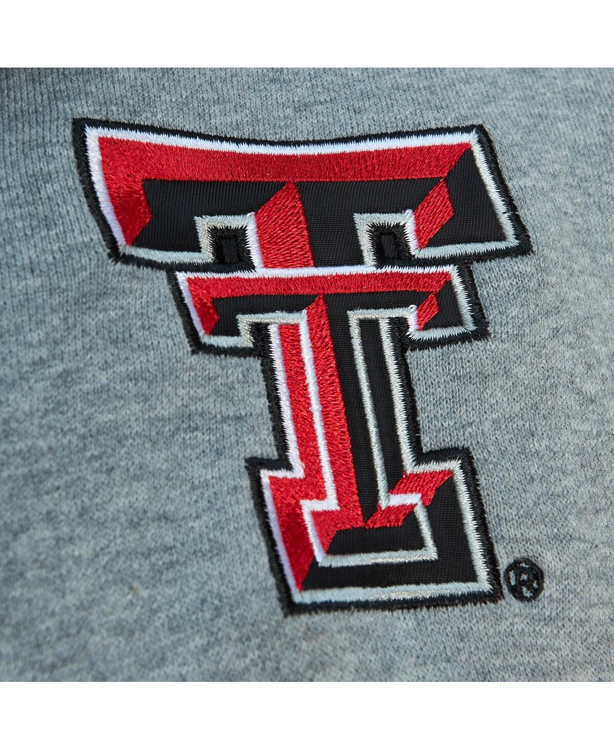 Shop Mitchell & Ness Men's  Black Texas Tech Red Raiders Head Coach Pullover Hoodie