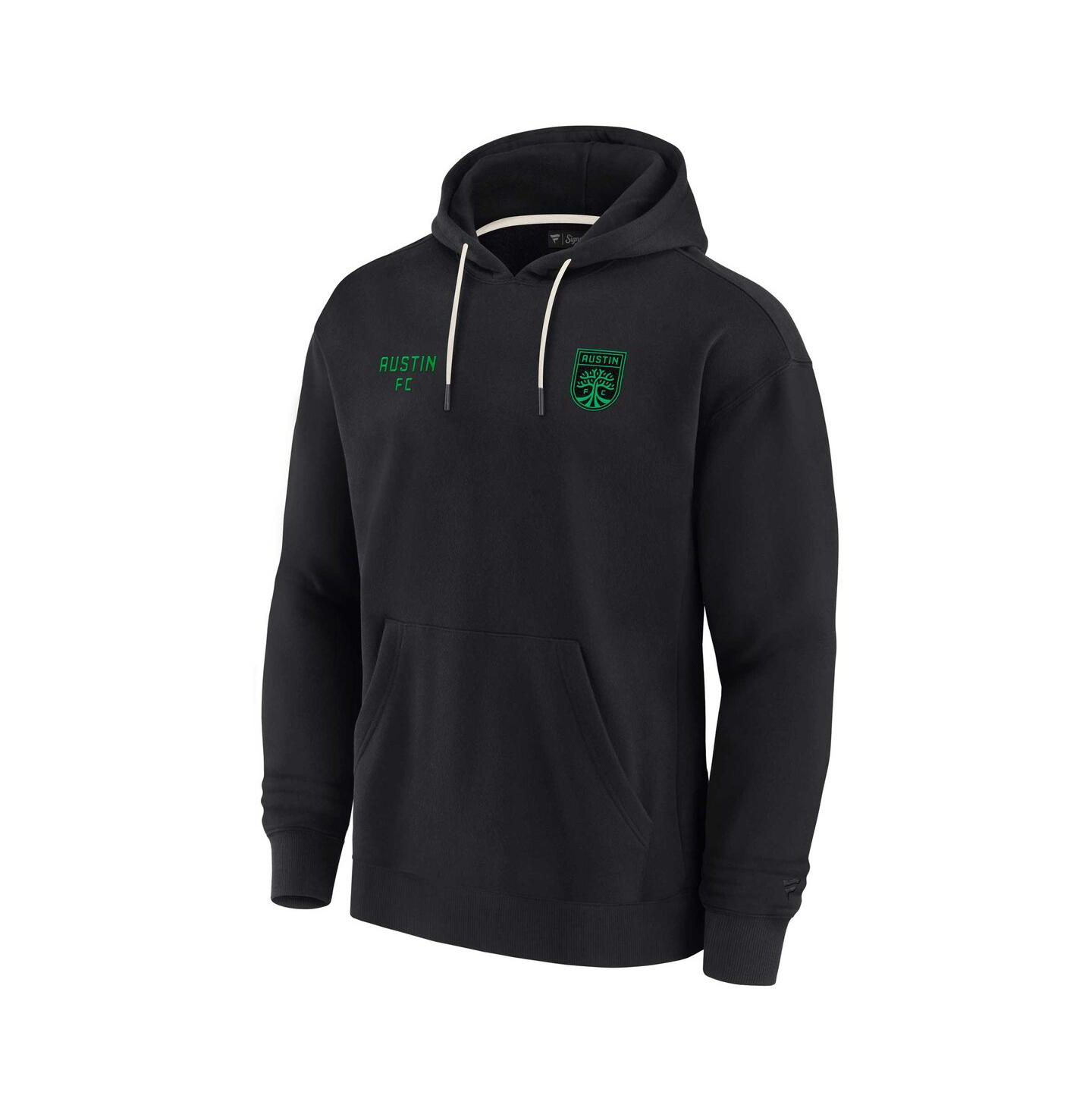 Худи Fanatics Signature Black Austin FC Super Soft Fleece Pullover — фото 2