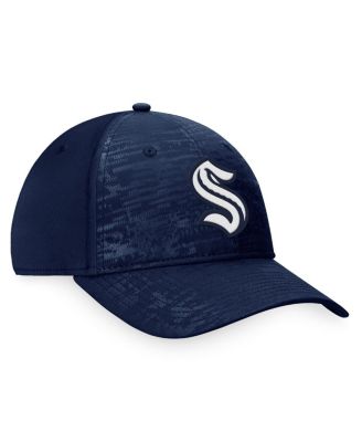 Men's Deep Sea Blue Seattle Kraken Fundamental Flex Hat