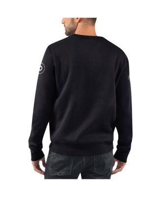 Men's x NHL Black Ice Black Philadelphia Flyers Cross Check Pullover Sweatshirt