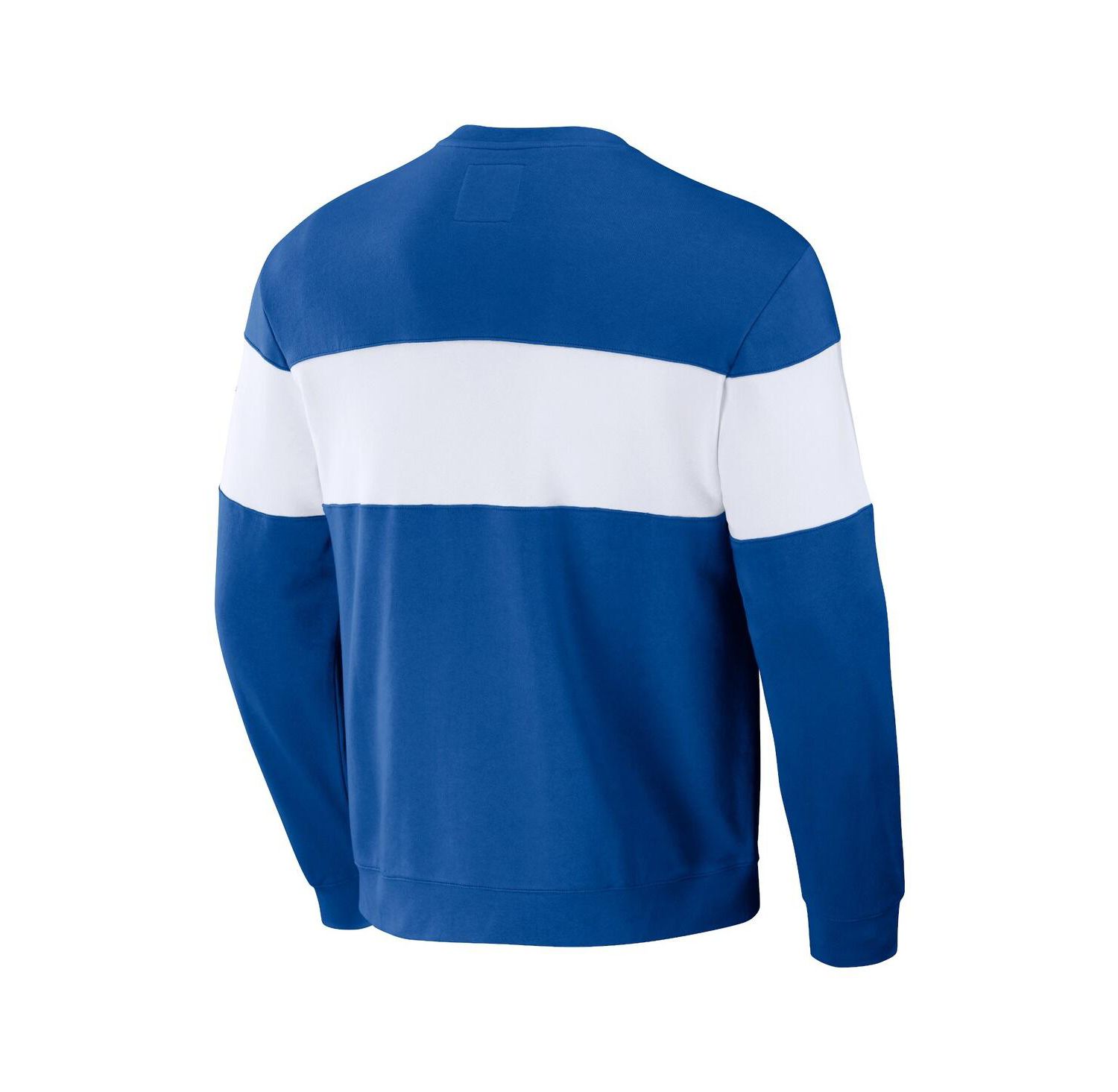 Men's Darius Rucker Collection by Royal Chicago Cubs Stripe Pullover Sweatshirt