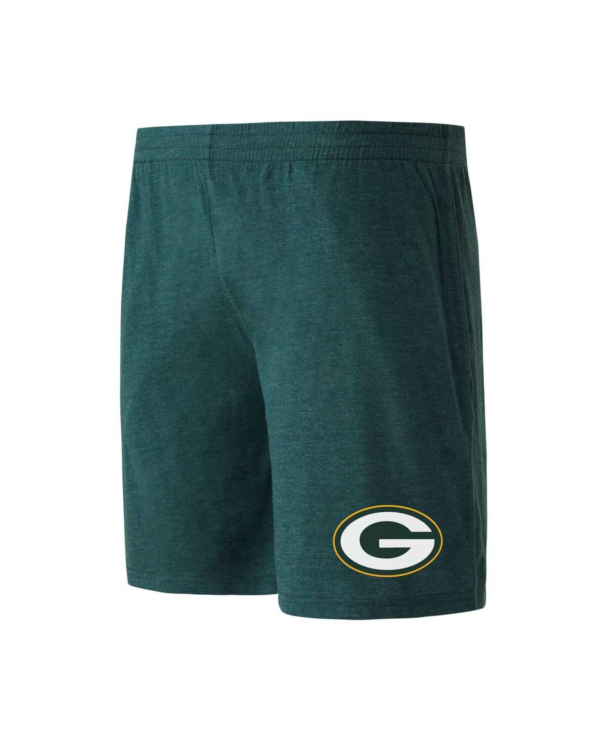 Men's Concepts Sport Gold Green Bay Packers Meter T-shirt and Shorts Sleep Set - Gold
