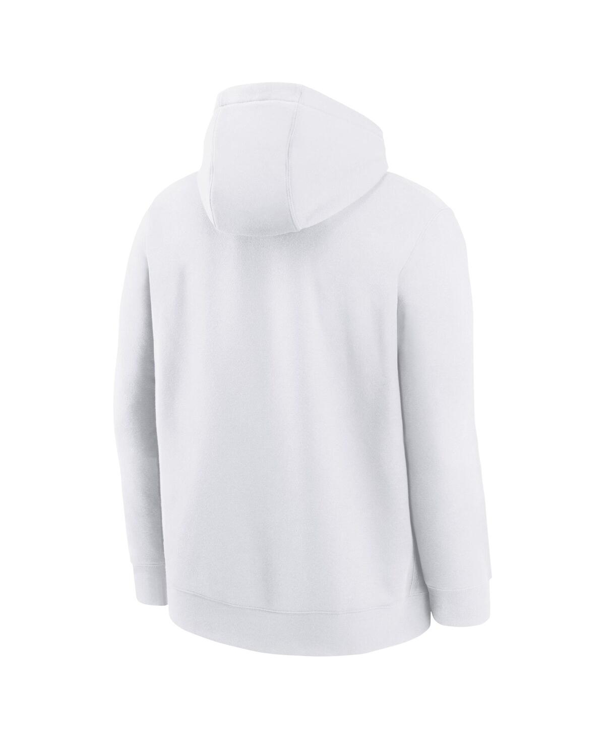 Big Boys NikeDistressed San Antonio Spurs 2023/24 City Edition Essential Pullover Hoodie - White