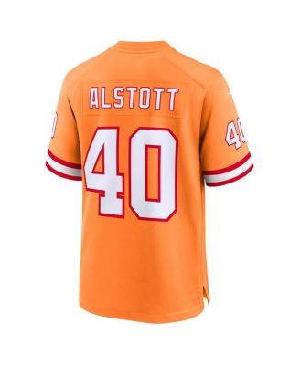 Big Boys Mike Alstott Orange Tampa Bay Buccaneers Retired Player Game Jersey
