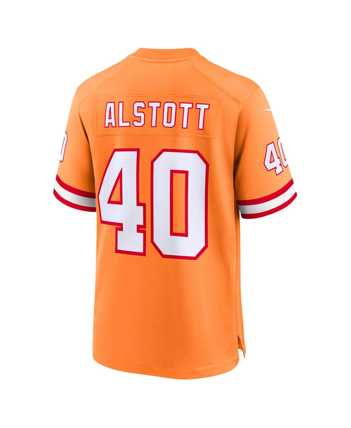 Big Boys Nike Mike AlstottTampa Bay Buccaneers Retired Player Game Jersey - Orange